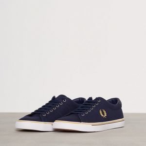 Fred Perry Underspin Canvas Tennarit Carbon Blue