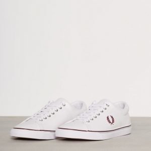 Fred Perry Underspin Canvas Tennarit Valkoinen