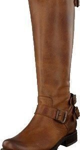 Frye Veronica Back Zip Cognac