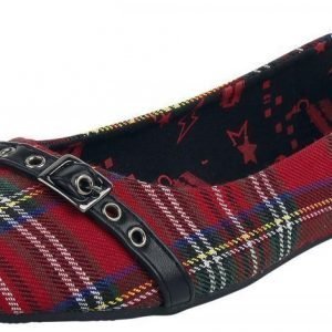 Full Volume by EMP Tartan Flats Ballerinat