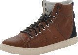 G Star Raw Augur II Sentinel Brown Lthr w Denim