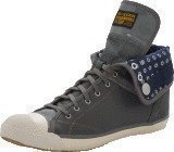 G Star Raw Grade II Faculty Lthr DK Grey Lthr & Textile