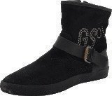 G Star Raw Rampart Prestige Rivet Black Lthr & Suede