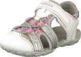 Geox B Sandal Roxanne Lt Grey/White