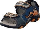 Geox B Sandal Strike Navy/Orange