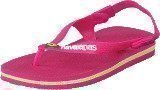 Havaianas Baby Brasil Logo Orchid Rose