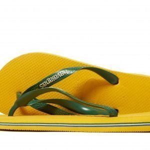 Havaianas Brazil Logo Flip Flops Keltainen