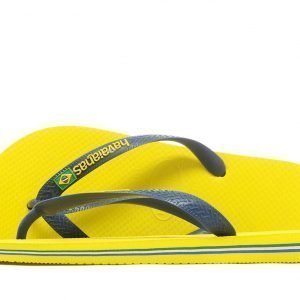 Havaianas Brazil Logo Flip Flops Keltainen