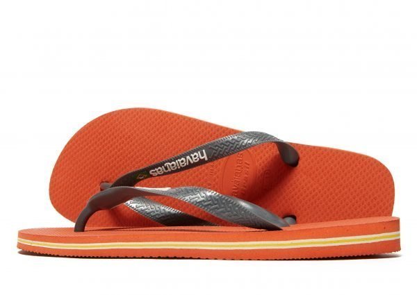 Havaianas Brazil Logo Flip Flops Oranssi