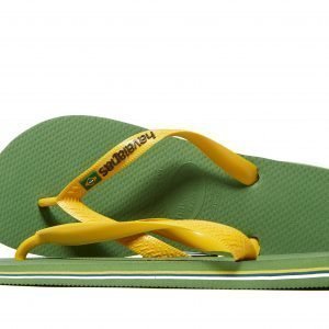 Havaianas Brazil Logo Flip Flops Vihreä