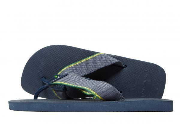 Havaianas Brazil Logo Urban Sandaalit Laivastonsininen