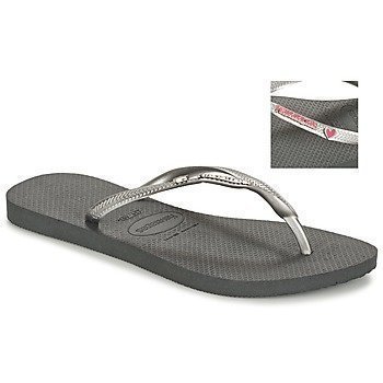 Havaianas SLIM METAL LOGO SWEET HEART rantasandaalit