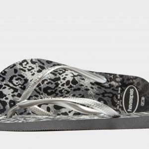 Havaianas Slim Animal Print Sandaalit Harmaa