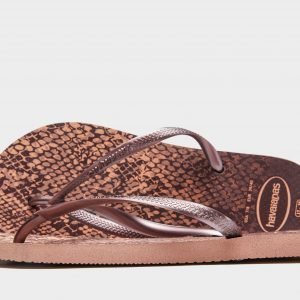 Havaianas Slim Animal Print Sandaalit Rose