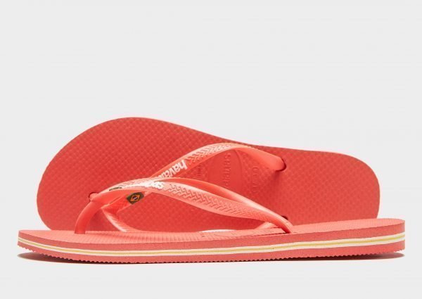 Havaianas Slim Brasil Varvassandaalit Vaaleanpunainen