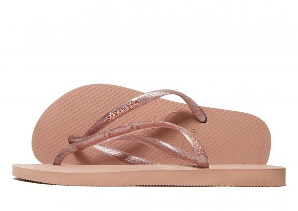 Havaianas Slim Metallic Sandaalit Pink Rose