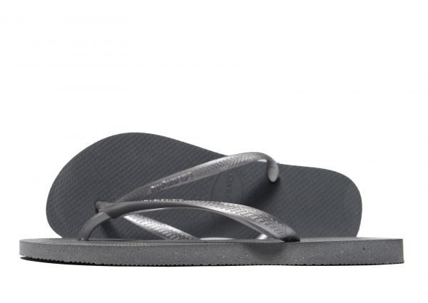 Havaianas Slim Steel Sandaalit Steel Grey