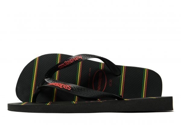 Havaianas Top Stripes Flip Flops Musta