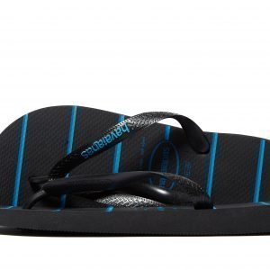 Havaianas Top Stripes Flip Flops Musta