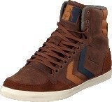 Hummel Hummel Slim Stadil Oiled High Friar Brown