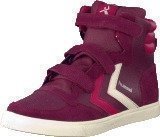 Hummel Stadil Jr Leather High Purple Potion