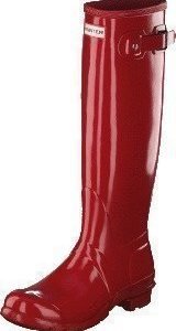 Hunter Women's Orig Tall Gloss Military Red