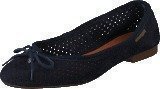 Hush Puppies Lilly Ballerina Perf Navy