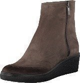 Ilse Jacobsen Platform Ancle Boots Chocolate