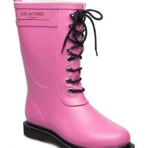 Ilse Jacobsen Rain Boot Mid Calf Classic With Laces