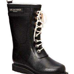 Ilse Jacobsen Rain Boot Mid Calf Classic With Laces