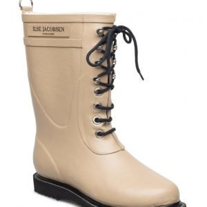 Ilse Jacobsen Rain Boot Mid Calf Classic With Laces