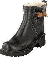 Ilse Jacobsen WOMEN RUBBER BOOTS SHORT 001 Black