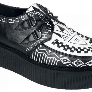 Industrial Punk Aztec Creeper Creepers-kengät