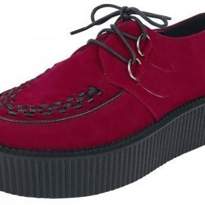 Industrial Punk Creepers Bordeaux Creepers-kengät