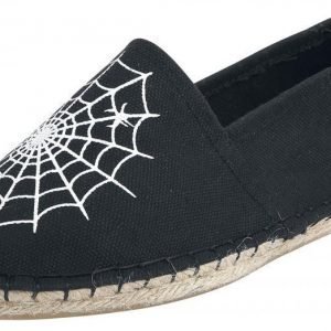 Industrial Punk Spider Espadrilles Espadrillot