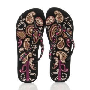 Ipanema Anatomica Lovely Vii Flipflopit Musta / Roosa