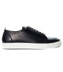 J.Lindeberg Lace Sneaker Combo Leather Black