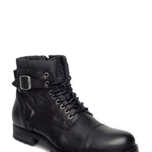 Jack & Jones Jfwalbany Leather Boot Black