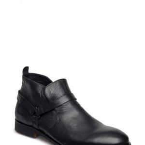 Jack & Jones Jfwmanson Leather Short Boot Black