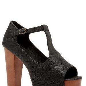 Jeffrey Campbell Foxy WD Shoes 020 Black