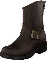 Johnny Bulls Low Boot Zip Back Brown/Gold