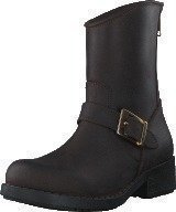 Johnny Bulls Low Boot Zip Back Brown/Shiny Gold