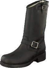 Johnny Bulls Mid Boot Warm lining Black/Silver