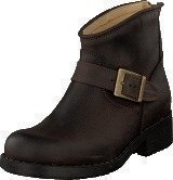 Johnny Bulls Very Low Boot Zip Back Brown/Gold