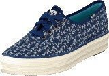 Keds Triple Botanical Navy