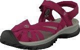 Keen Rose Sandal Beet Red/Neutral Gray