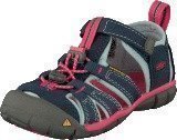 Keen Seacamp II Cnx Toddler Midnight Navy/Corydalis Blue