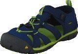 Keen Seacamp II Cnx Youth Blue Depths/Lime