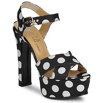 Keyté FUNNY-POIS-8-NERO-BIANCO sandaalit