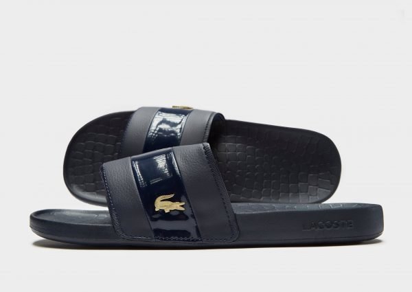 Lacoste Frasier Deluxe Slides Laivastonsininen